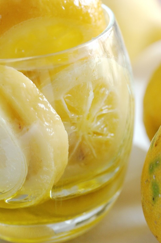 Agretti al limone confit