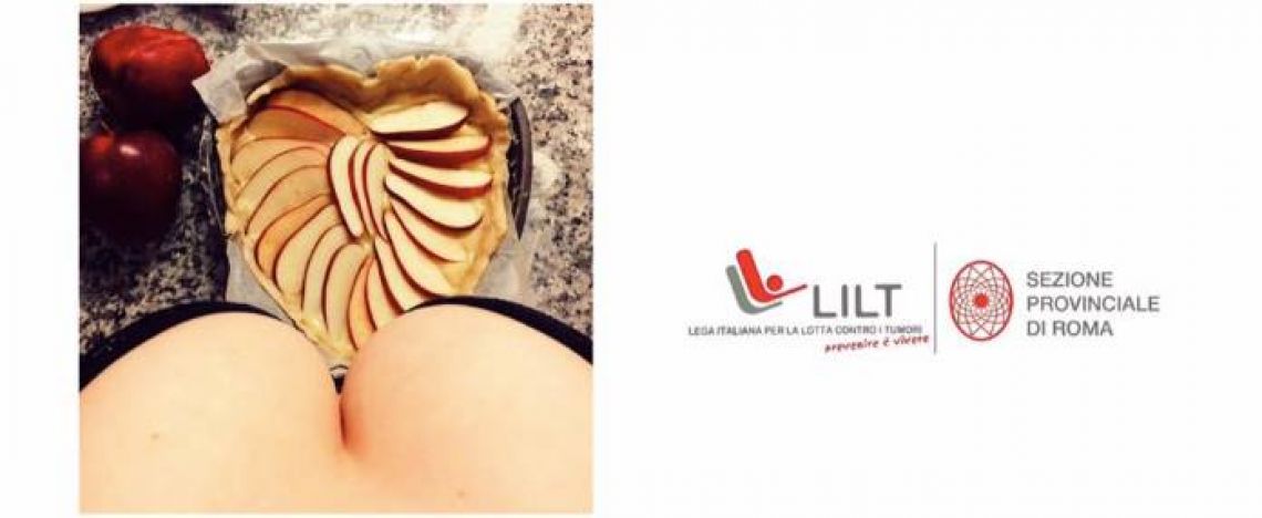 Aperitivo per il Ricettario Foto-Grafico di Tette e Cibo per la LILT Roma