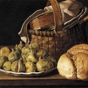 Natura morta con pane e fichi (Luis Meléndez)