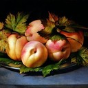 Il piatto di pesche (Ambrogio Figino)<br />(La prima natura morta della Storia dell’Arte italiana)
