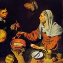 La vecchia friggitrice di uova  (Diego Velázquez)