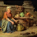 La piccola lattaia  (Martin Drolling)