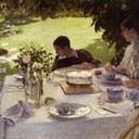 Colazione in giardino (Giuseppe de Nittis)