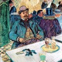Il Signor Boileau al caffé  (Henri de Toulouse-Lautrec)