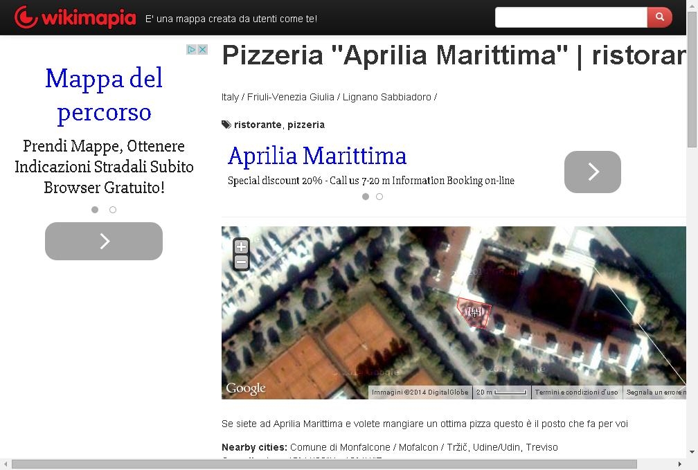 Pizzeria Aprilia Marittima