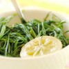 Agretti con limone confit