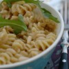 Fusilli alle melanzane e pinoli