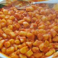 Gnocchi di patate al sugo