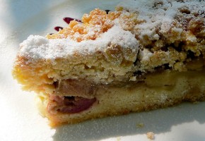 Torta mele e noci