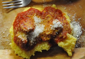 Polenta con sugo di maiale