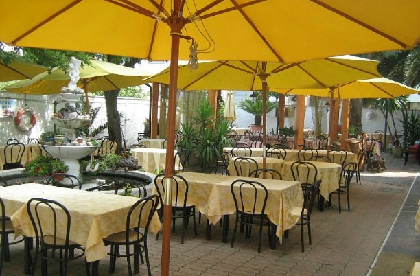 Ristorante da Pisicchio, spazio all'aperto