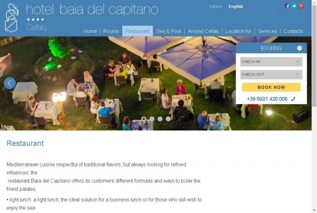 Restaurant Baia del Capitano