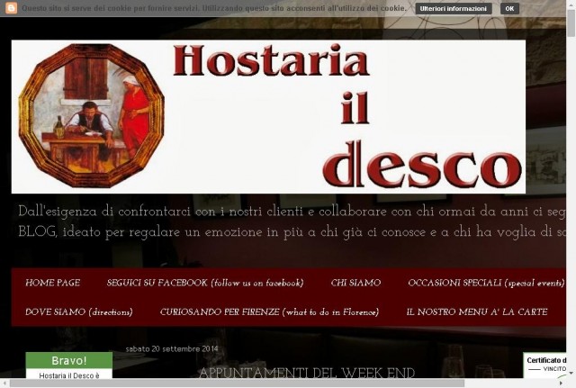 Hostaria il Desco