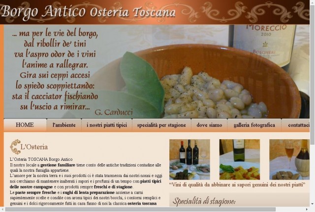 Osteria Toscana Borgo Antico