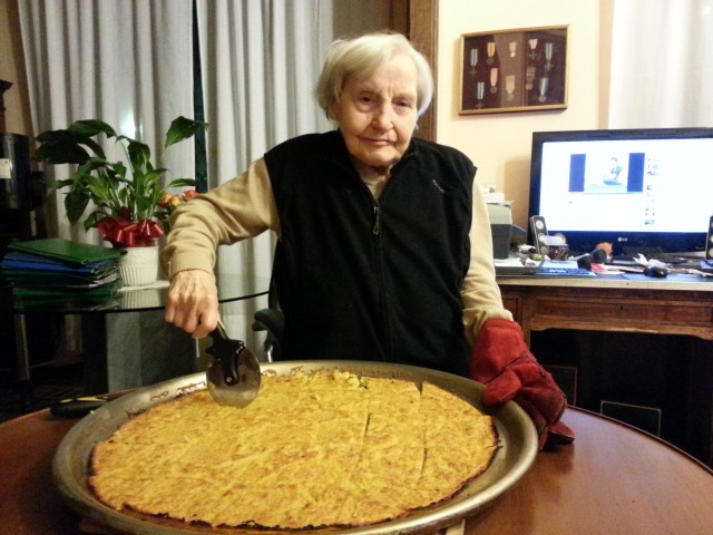 Nonna Leo, farinata