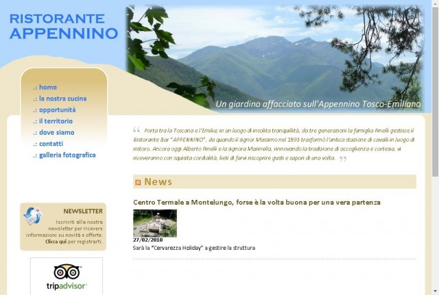 Hotel Ristorante Appennino di Pinelli Alberto