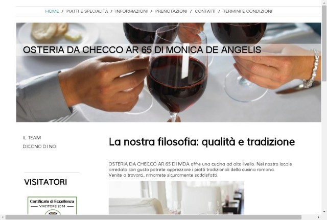 Osteria Da Checco Ar 65
