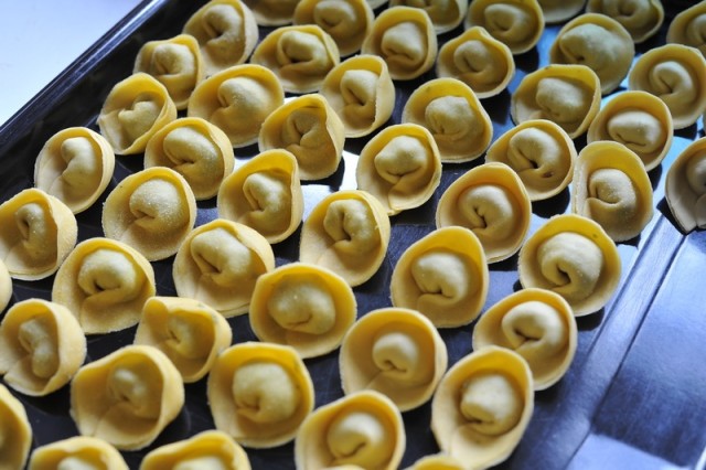 Tortelloni ad asciugare