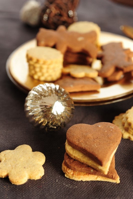 Biscotti di Natale al cioccolato