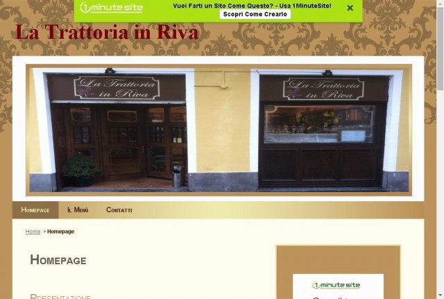 La Trattoria in Riva