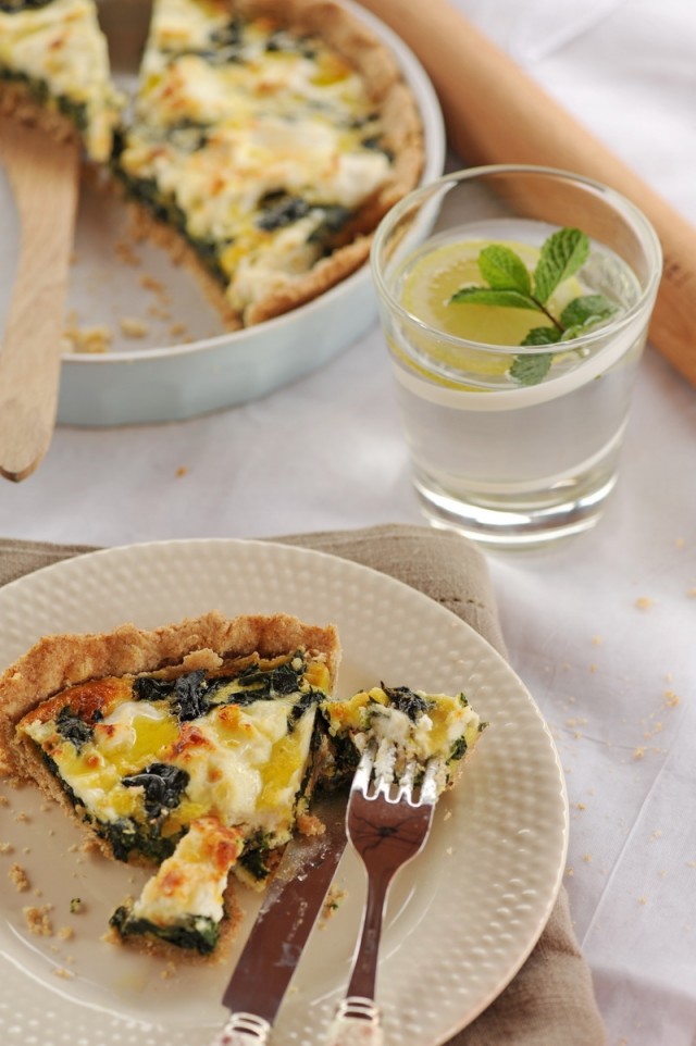 Torta di spinaci e ricotta