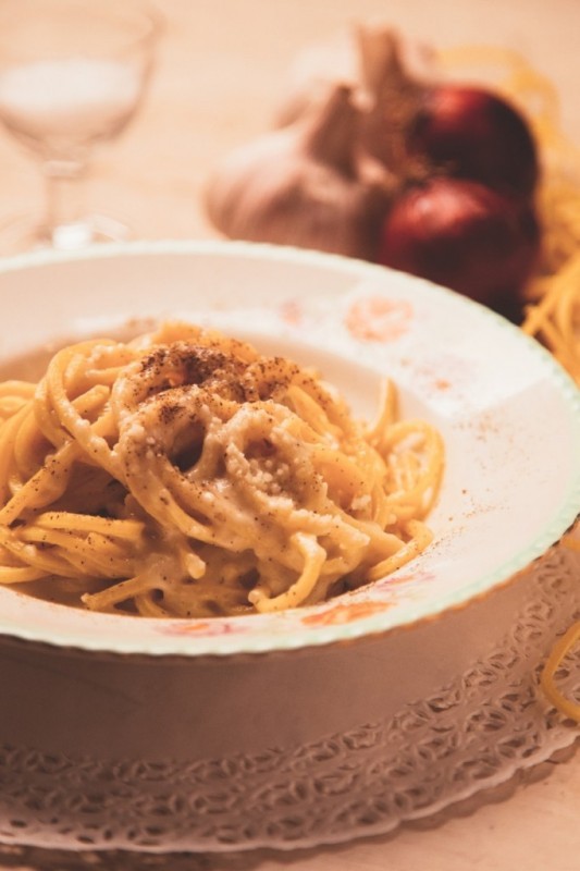 Osteria delle Coppelle, cacio e pepe