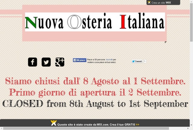 NOI Nuova Osteria Italiana