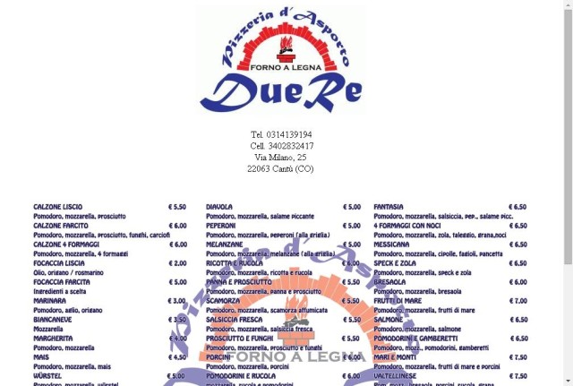 Pizzeria Due Re