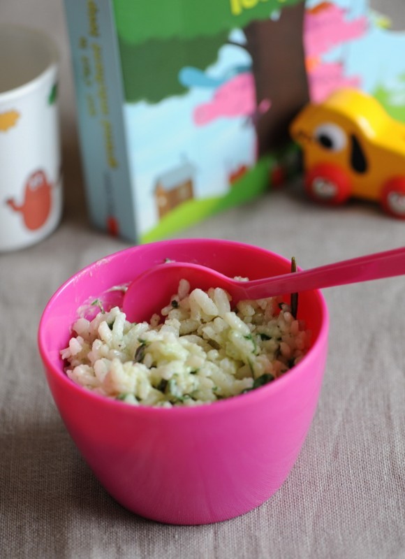 Risotto alle erbe per bambini