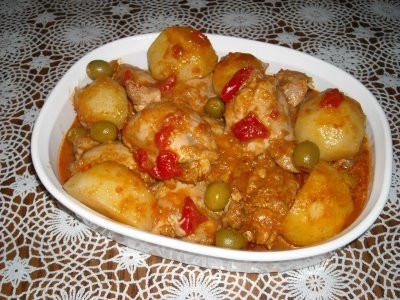 Fricasé de Pollo