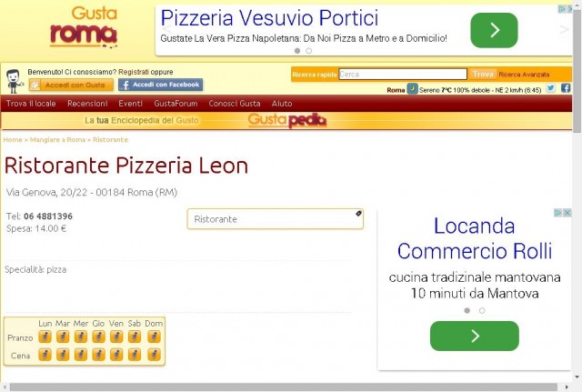 Ristorante Pizzeria Leon