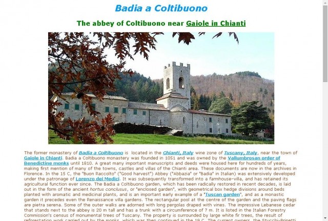 Badia di Coltibuono