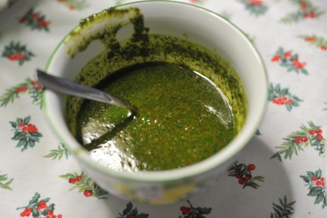 Salsa verde al prezzemolo per bollito