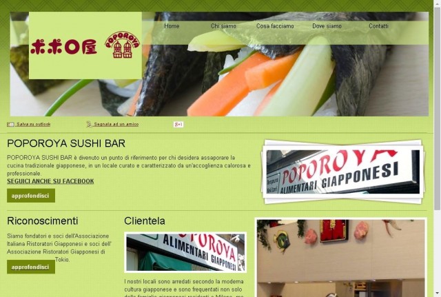 Poporoya Sushi Bar E Alimentari Giapponesi