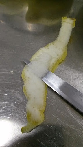 Rimozione bianco limone