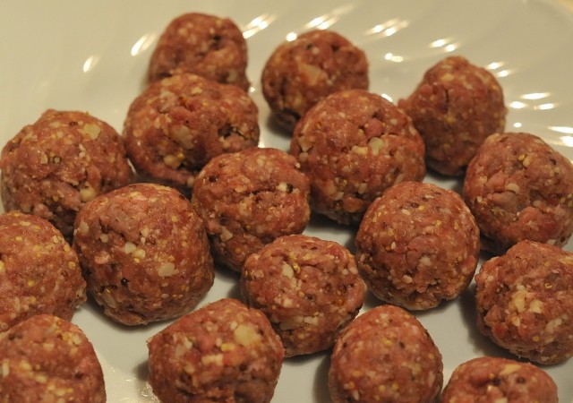 Polpettine appallottolate
