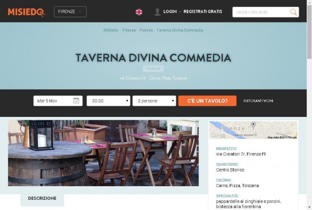 Taverna Divina Commedia
