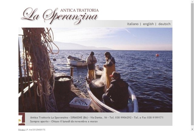 Antica Trattoria La Speranzina