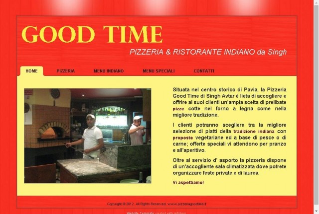 Good Time Ristorante pizzeria Cucina Indiana