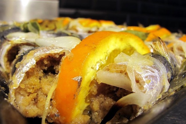 Buatta, sarde a beccafico
