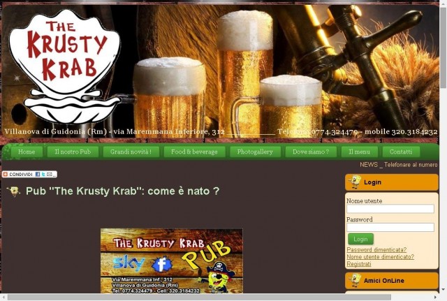 Pub the Krusty Krab