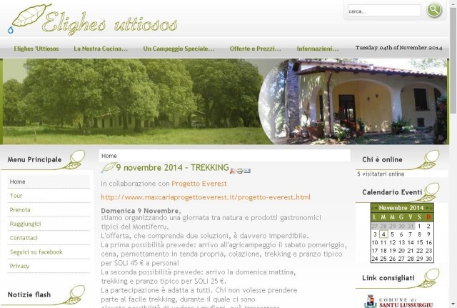 Agricampeggio montano Elighes Uttiosos