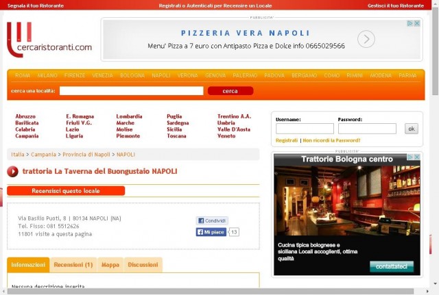 La Taverna del Buongustaio