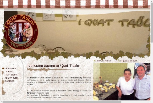 Trattoria I Quat Taulin