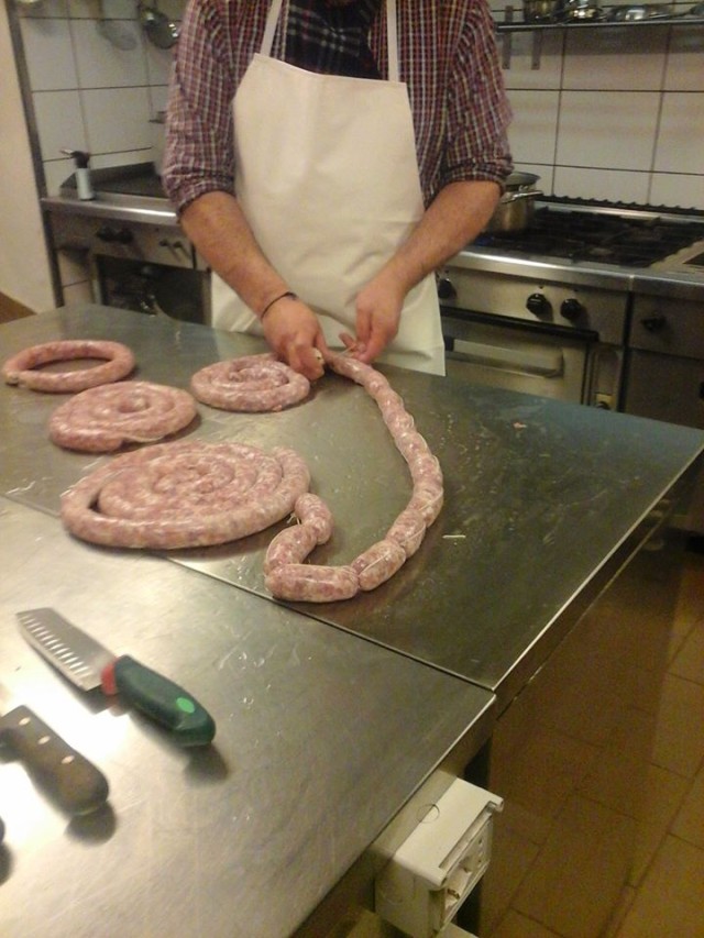 Griglieria La Gratella, salsicce