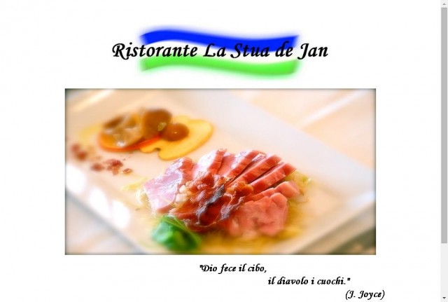 Ristorante La Stua de Jan