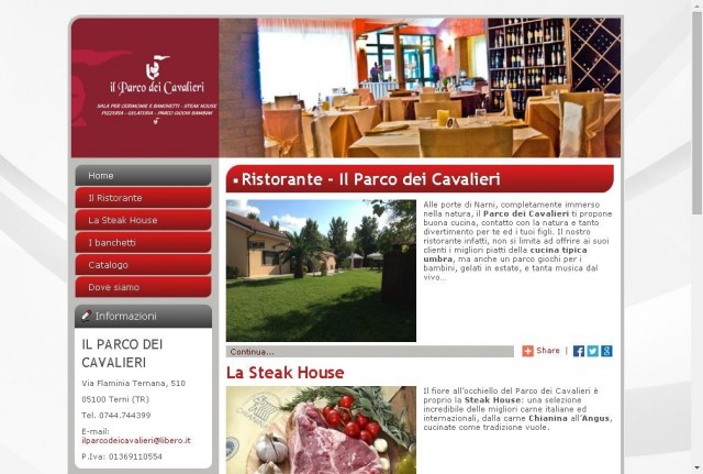 Il Parco dei Cavalieri steak house pizzeria