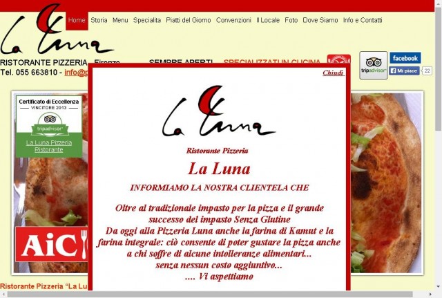La Luna Pizzeria Ristorante