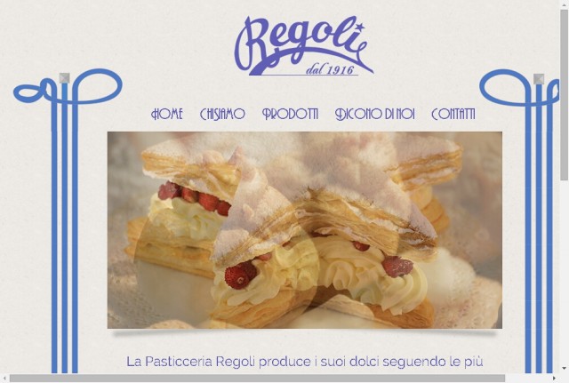 Bar, Cafe and Gelati Regoli, Pasticceria