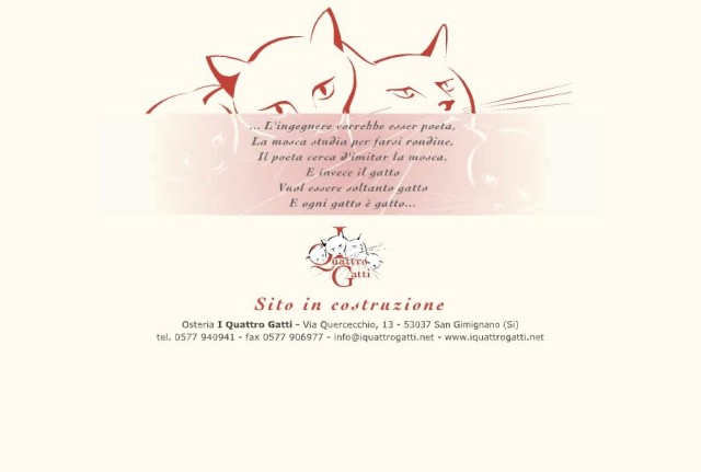 Osteria I Quattro Gatti